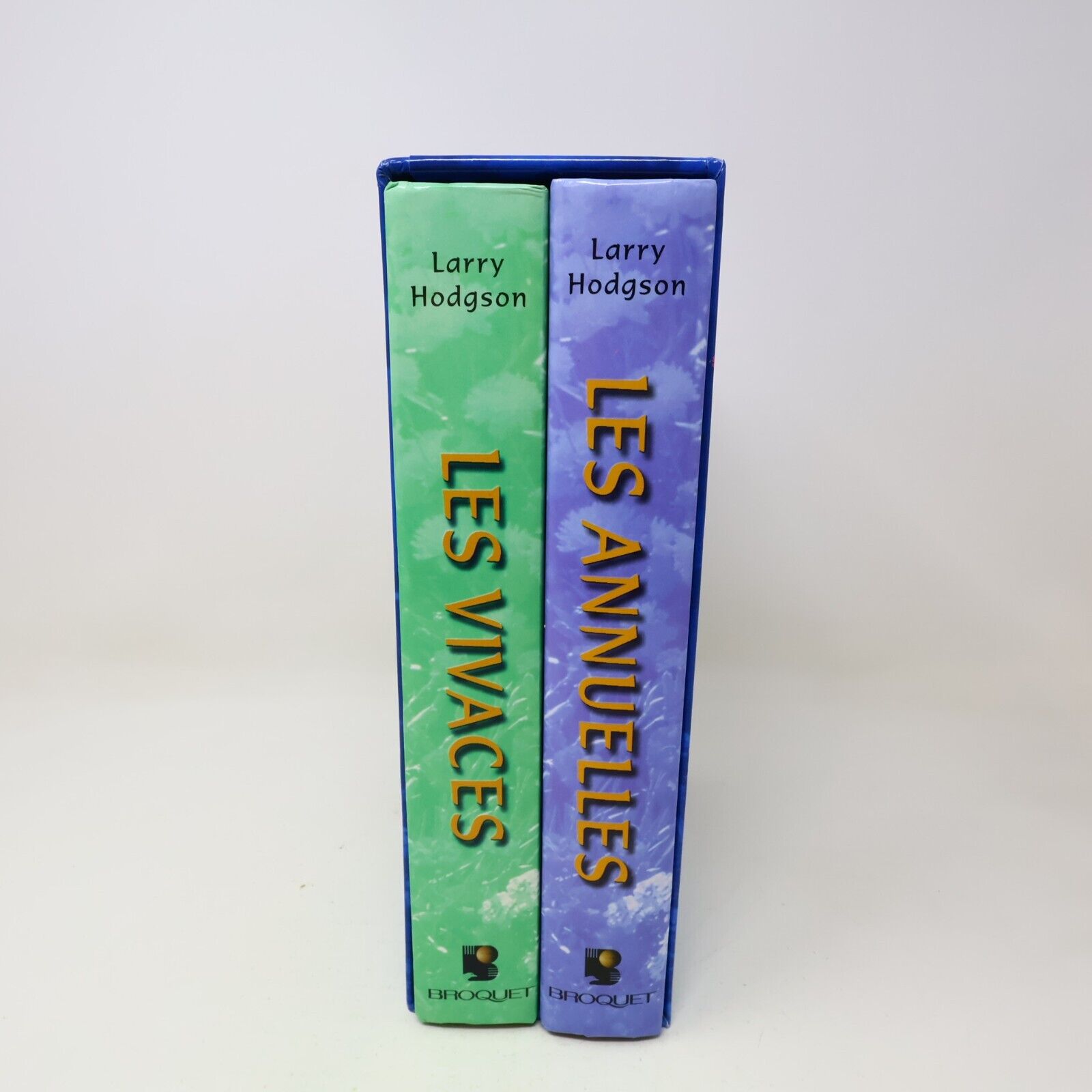 1999 Le Jardinier Paresseux Coffret Les Annuelles/Vivaces de Larry Hodgson Livre