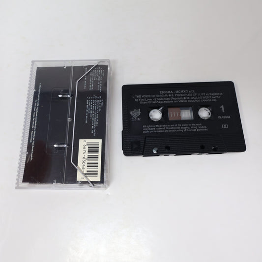 Enigma MCMXC a.D. Cassette Principles Of Lust/Sadeness/Mea Culpa/Hallelujah