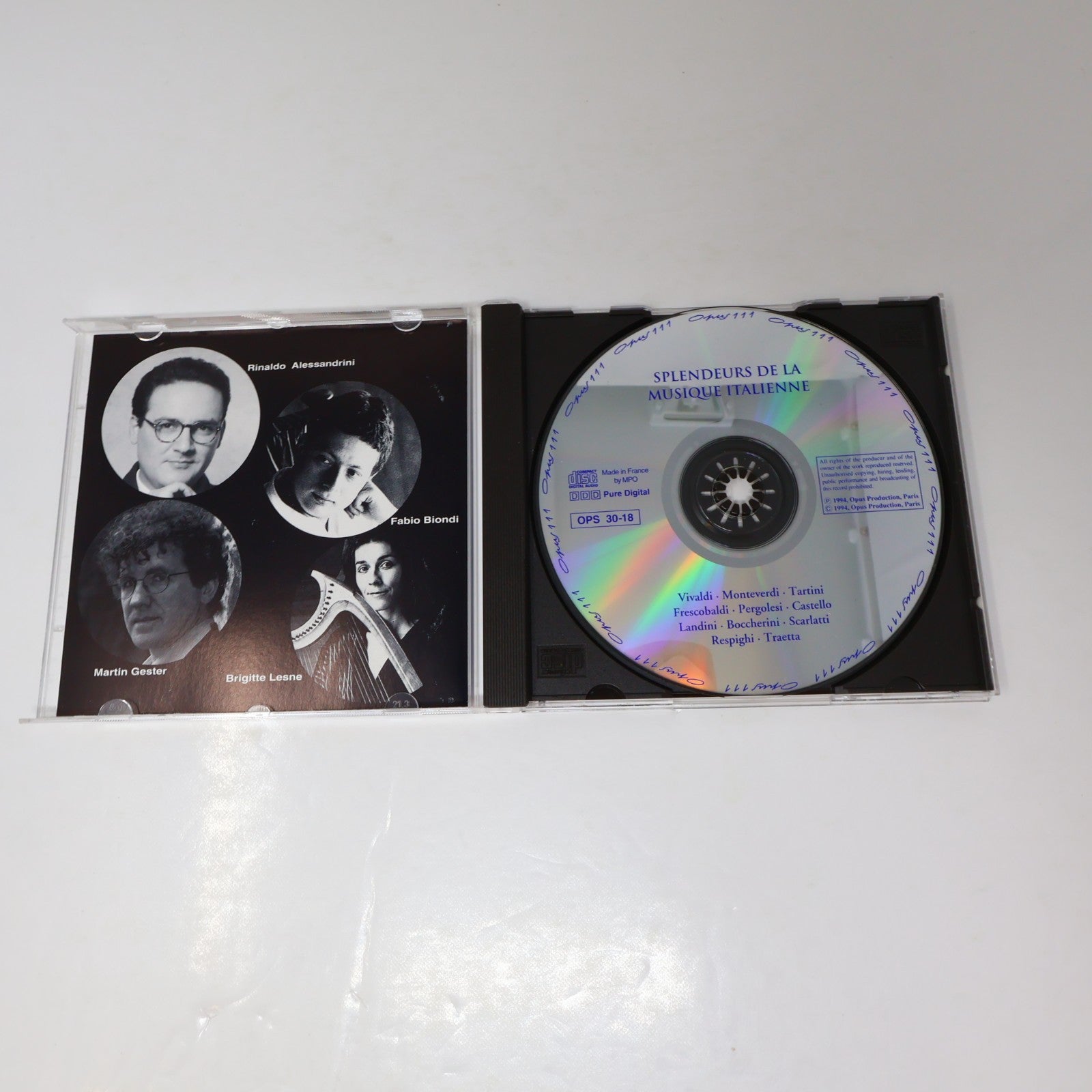 Splendeurs De La Musique Italienne CD Castello/Corelli/Boccherini/Scarlatti
