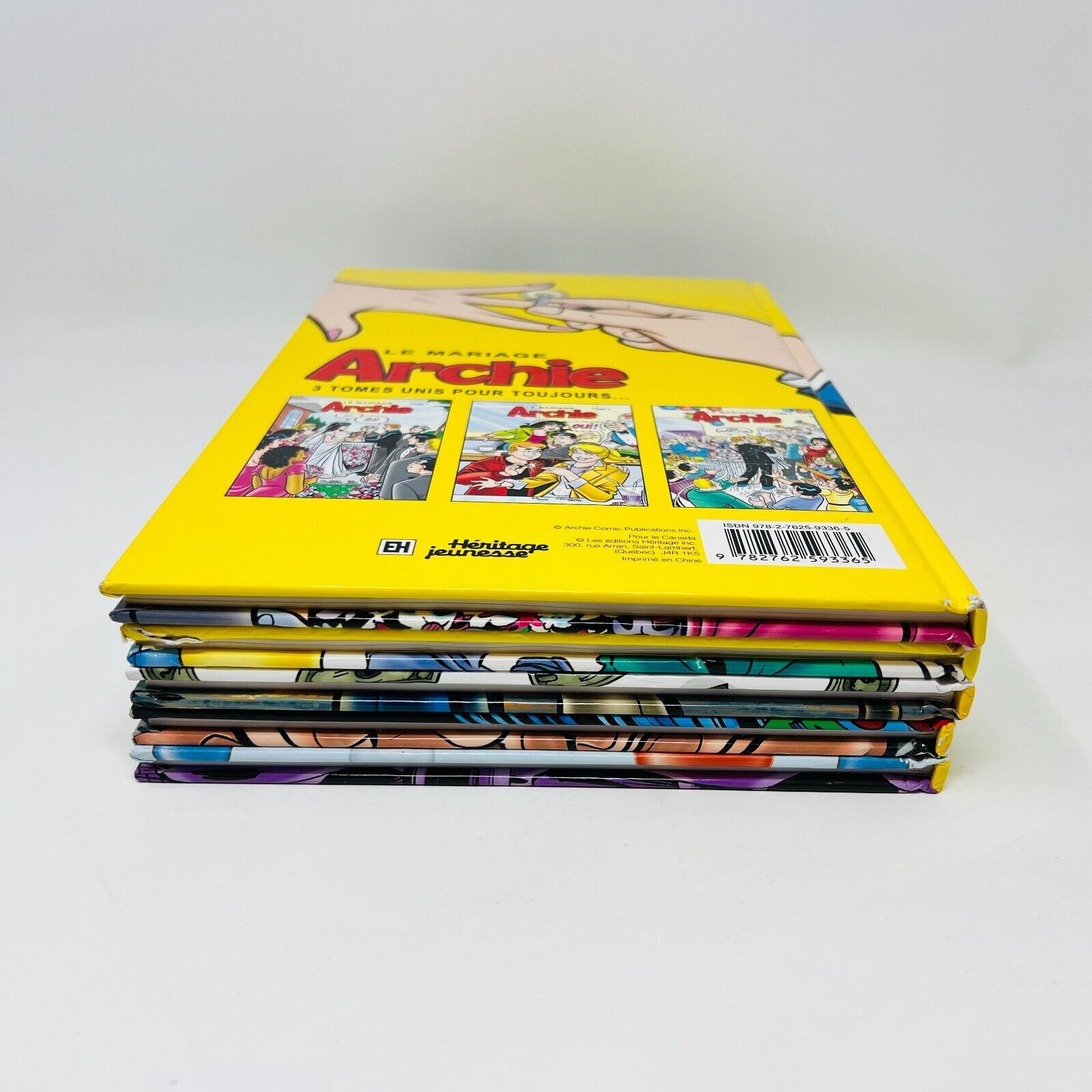 5x Le Mariage Archie Lot de Bandes Dessinées BD EH HC en Français Comics French