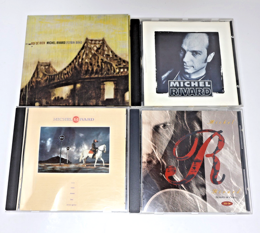 Michel Rivard Lot 4 CD Un Trou dans les Nuages/Le Goût de L'Eau/Roi de Rien