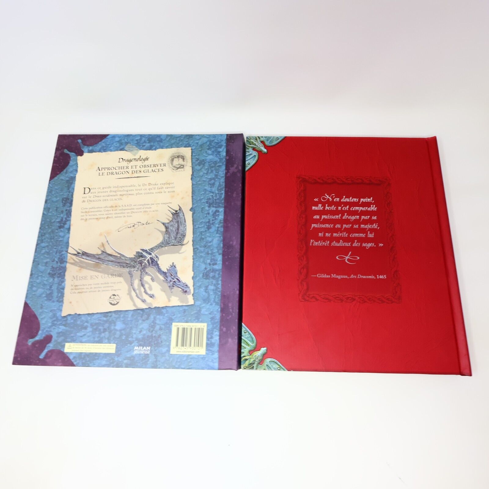 Lot 3 Livres Dragonologie/Dragon des Glaces/Piratologie Dugald A. Steer Français