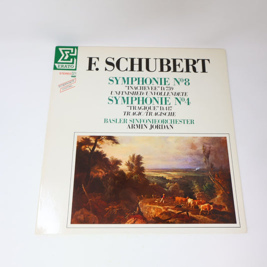 Schubert Basler Sinfonieorchester Armin Jordan Symphonie #8 4 Record NUM 75063