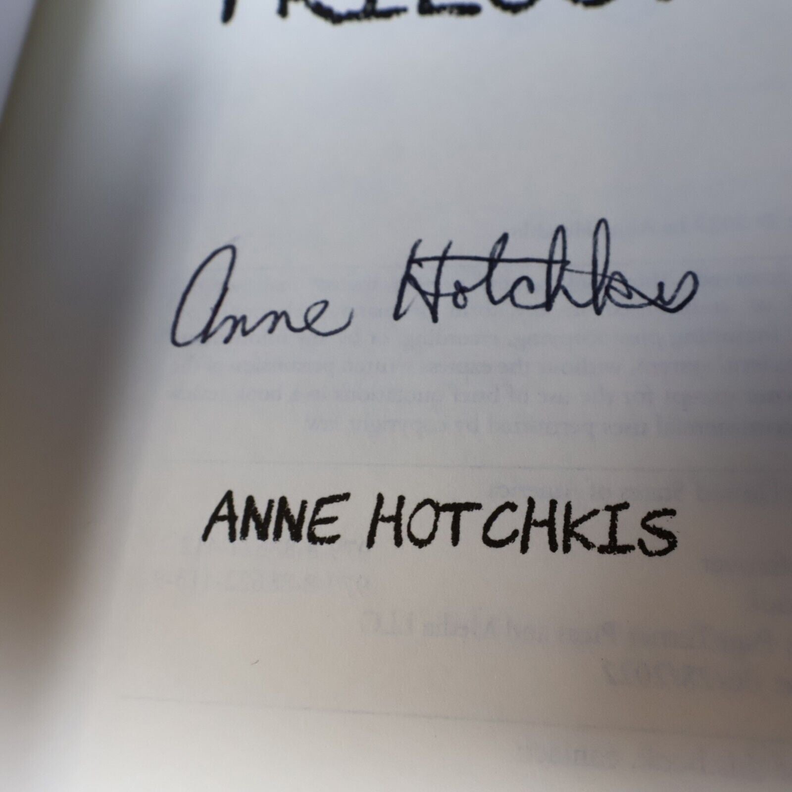 2022 Camden Mystery Club Trilogy Crime by Anne Hotchkis Signed Book PageTurner