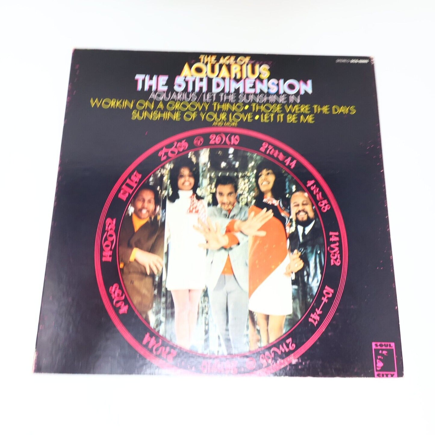 The 5th Dimension The Age of Aquarius LP Record SCS-92005 Let The Sunshine In