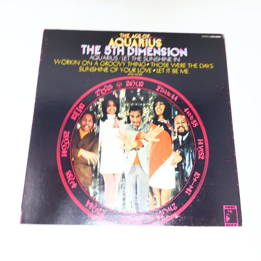 The 5th Dimension The Age of Aquarius LP Record SCS-92005 Let The Sunshine In