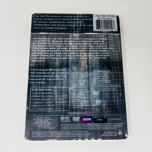 MI-5 Volume 7 DVD 2010 4-Disc Set Tested Region 1 NTSC BBC TV Television Series