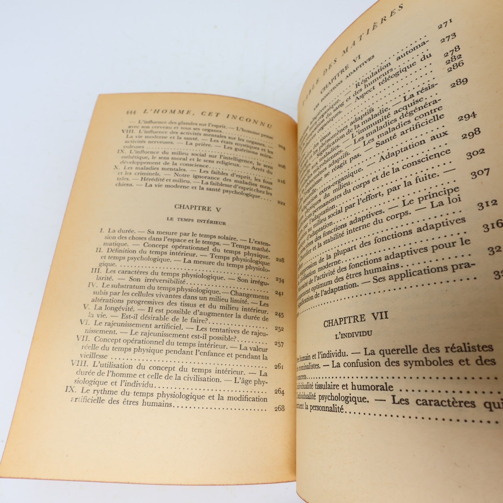 1966 L'Homme Cet Inconnu Alexis Carrel Poche Sciences Biologie Médecine Français