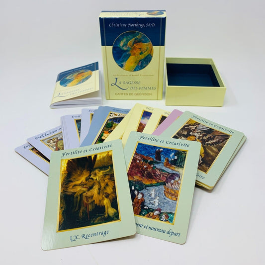 2009 La Sagesse des Femmes Cartes de Guérison Christiane Northrup Ada Français