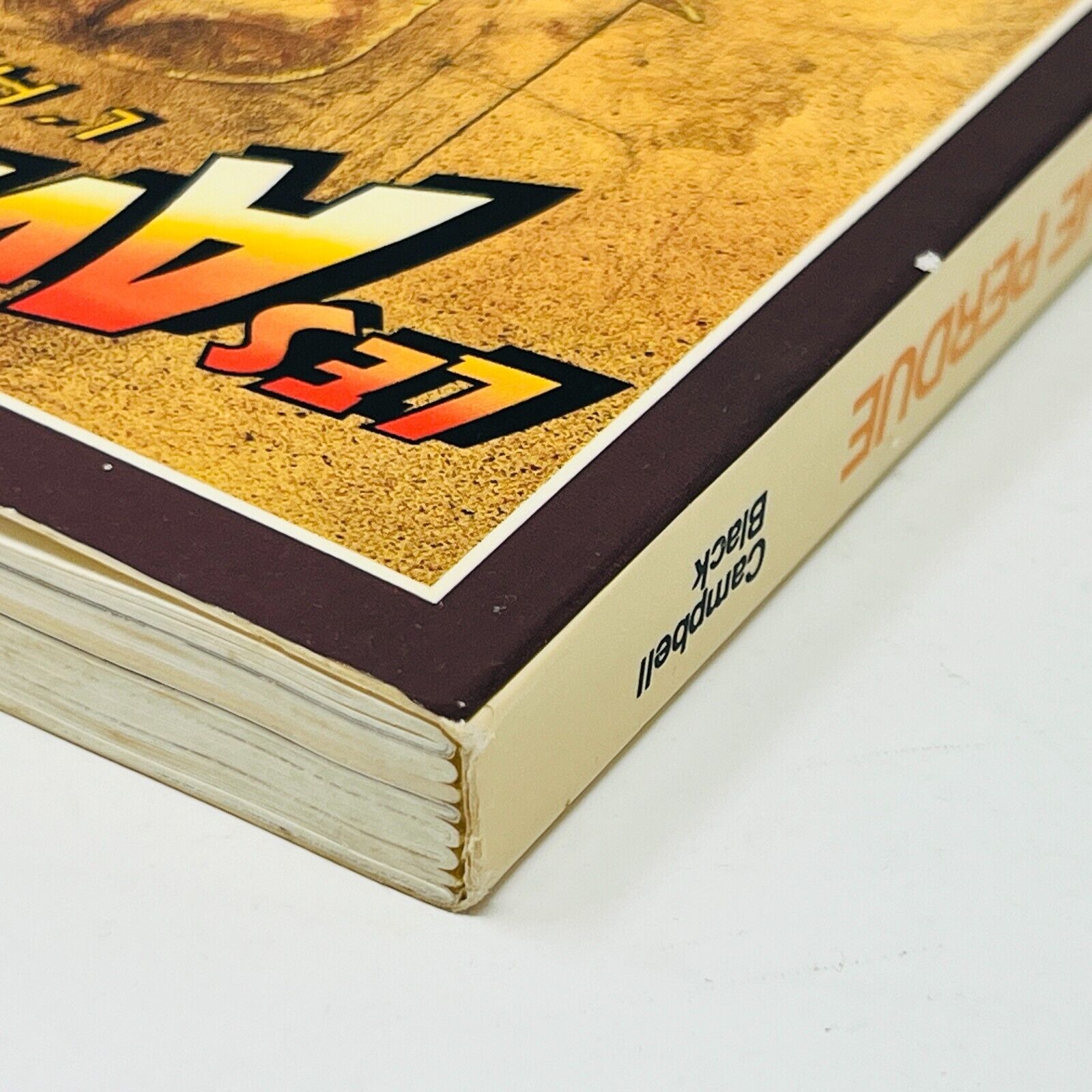 1981 Les Aventuriers de l'Arche Perdu de Campbell Black Hachette Indiana Jones