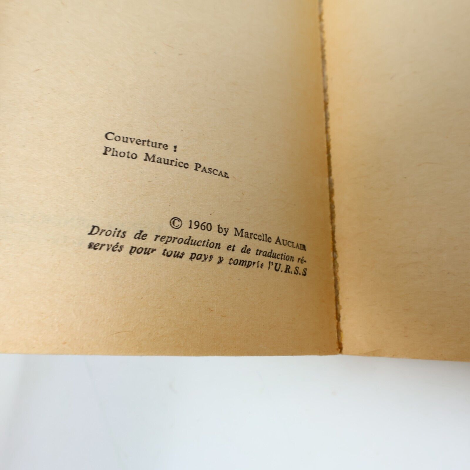 1965 Connaissance de l'Amour Marcelle Auclair Relations Interpersonnelles Couple