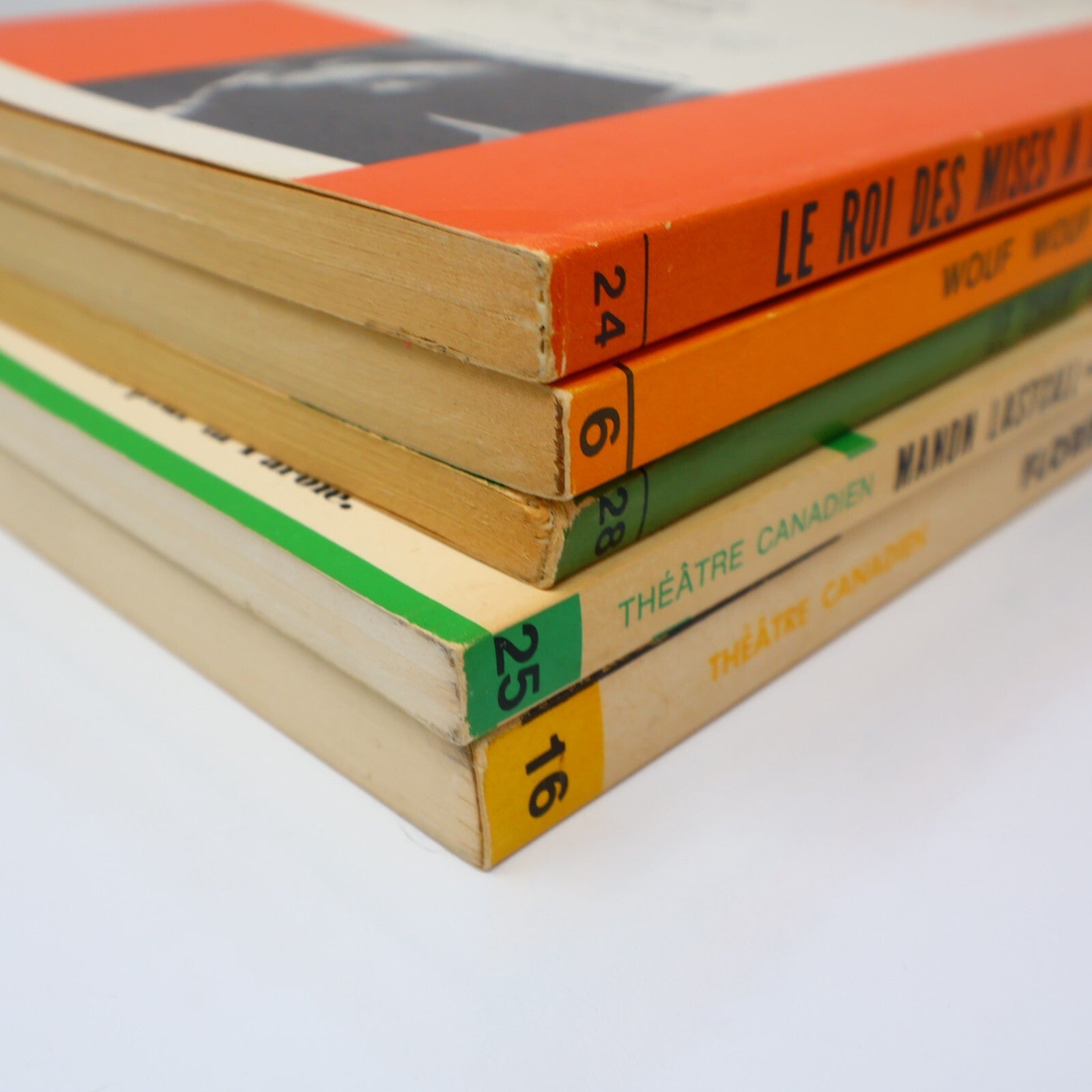 Théâtre Québec Lot 5 Livres Leméac Wouf Wouf/Florence/Chant du Sink Français 70s