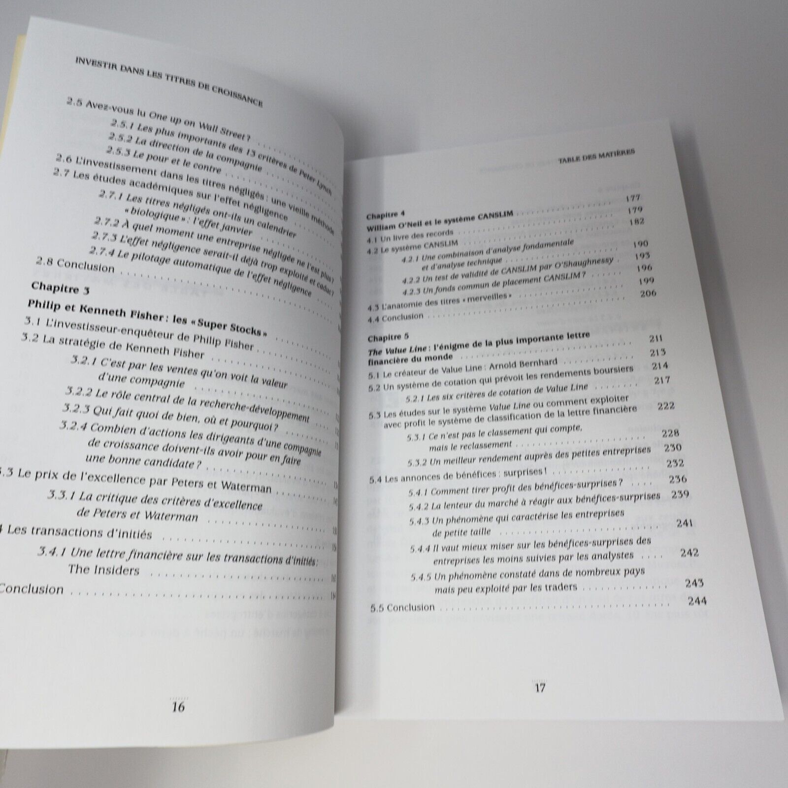 1999 L'Amérique Boursière #2 Investir dans les Titres de Croissance Bourse Livre