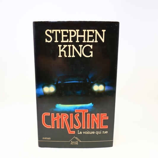 1989 Christine Succès du Livre de Stephen King Hardcover HC Éditions de la Seine