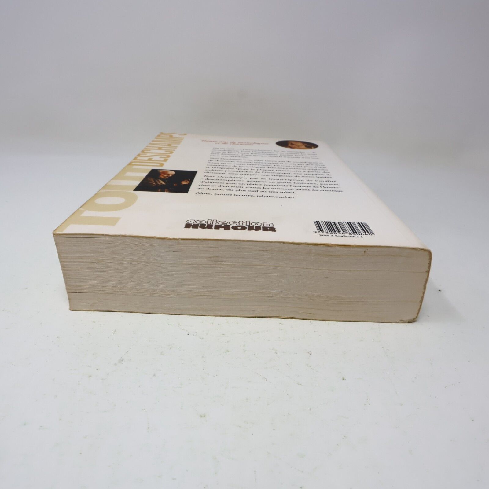 1998 Tout Deschamps Trente Ans de Monologues et de Chansons de Yvon Deschamps PB