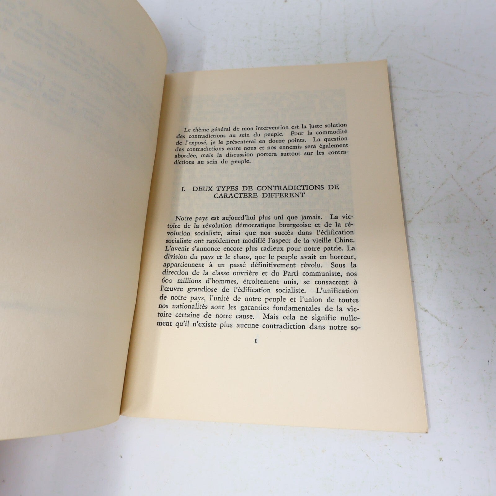 1967 Mao Tse-Toung De la Juste Solution des Contradictions au Sein du Peuple 60s