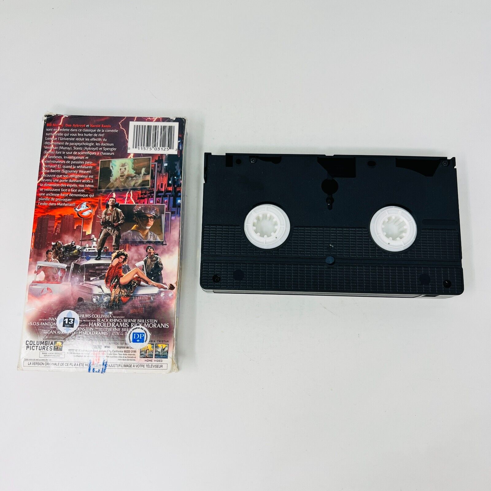 1999 S.O.S. Fantômes VHS en Français Testé/Ghostbusters French Ghosts SOS NTSC
