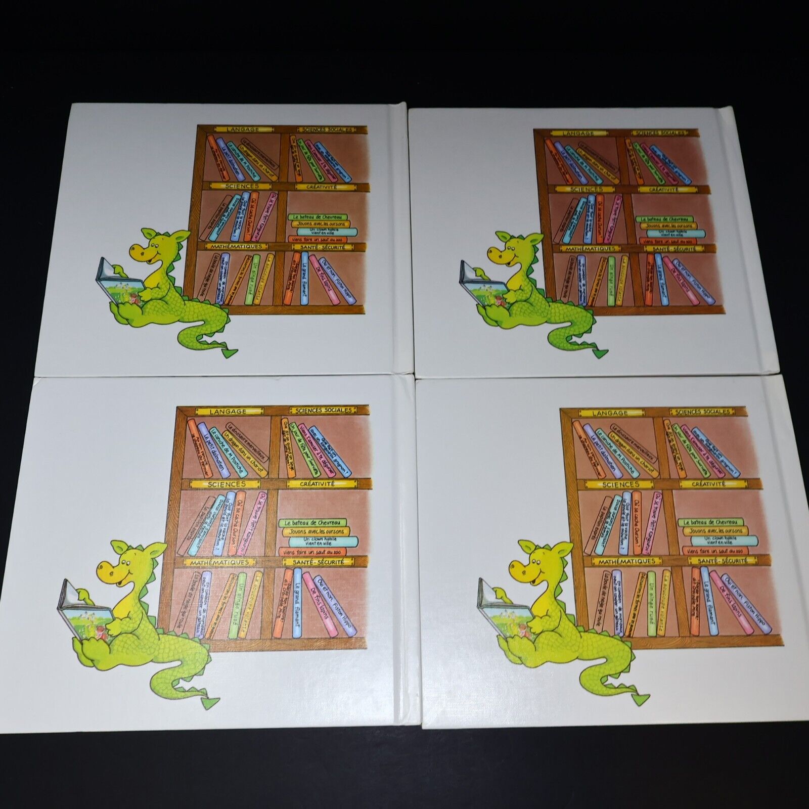 Lot 13 Livres Le Château Magique du Livre Jane Belk Moncure Grolier Français HC
