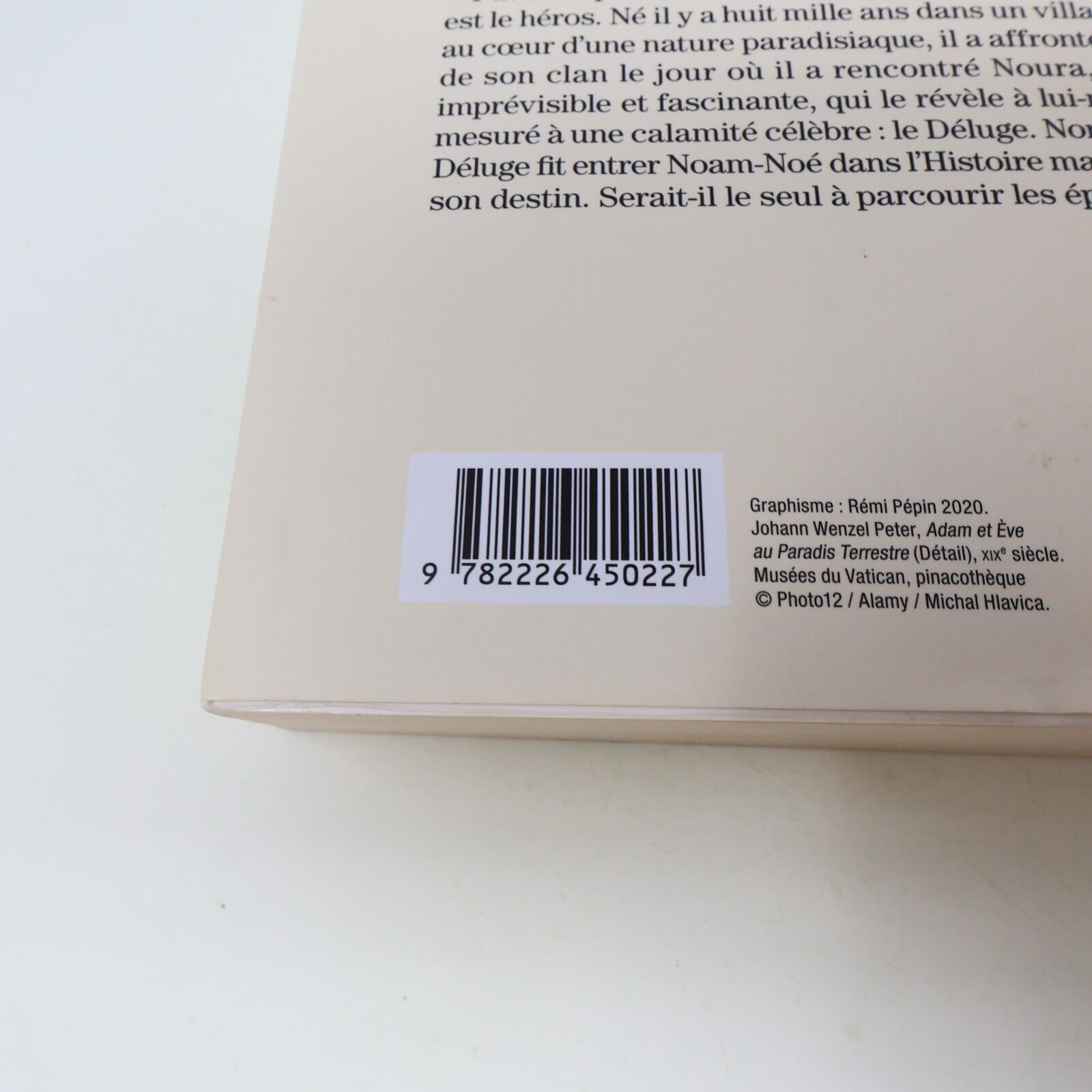 2021 Paradis Perdus Roman Éric-Emmanuel Schmitt La Traversée des Temps #1 Livre