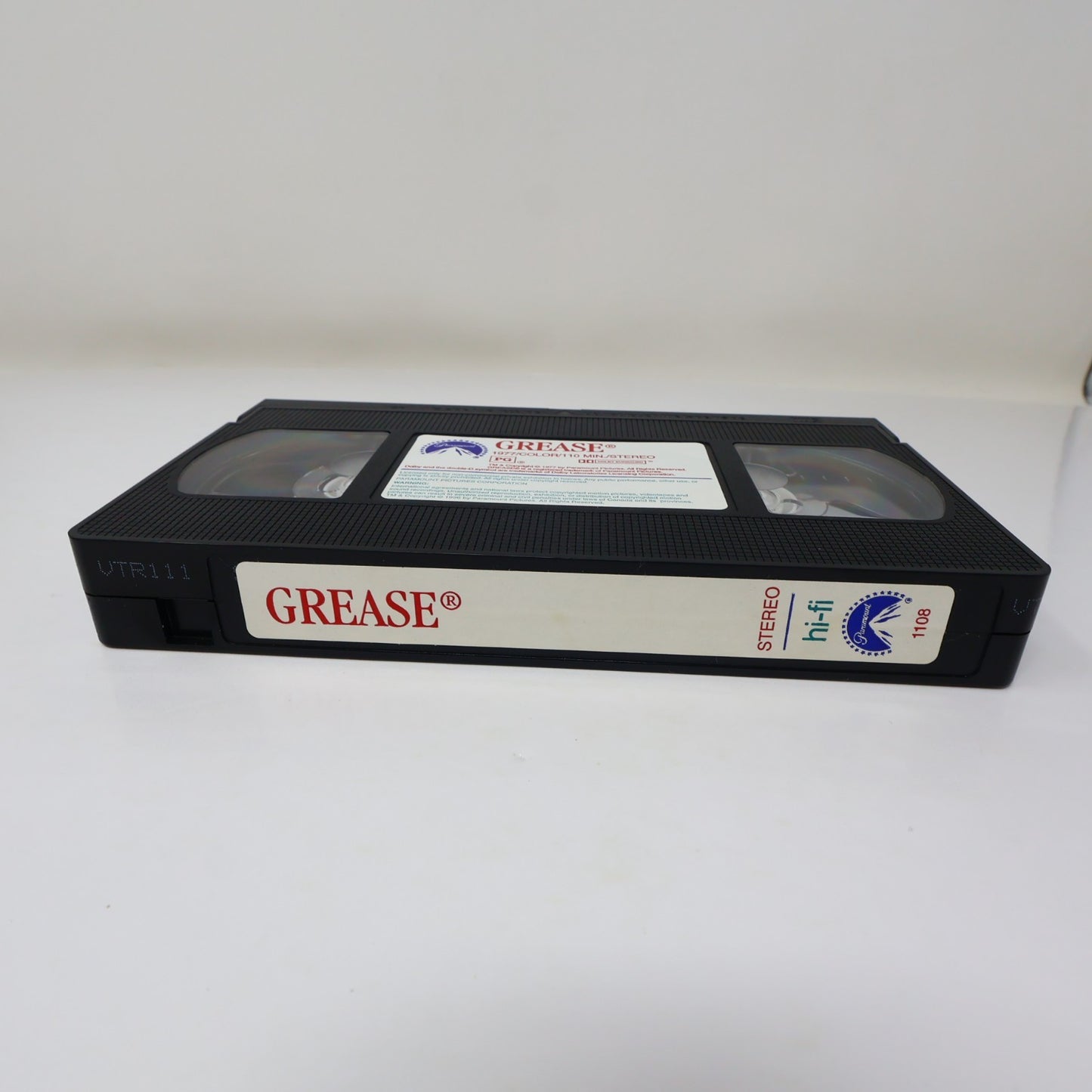 Grease #1-2 VHS Lot Olivia Newton-John/Travolta/Caulfield/Michelle Pfeiffer NTSC