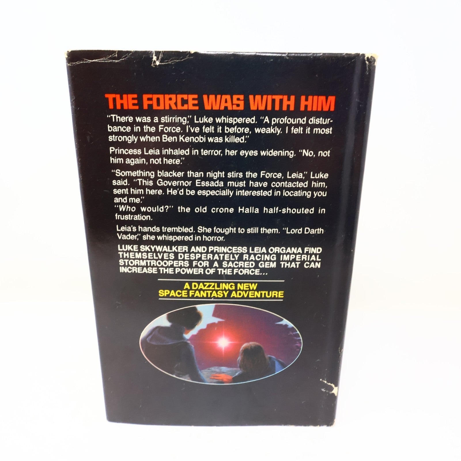 Splinter of the Mind's Eye Alan Dean Foster Star Wars Del Rey 1978 HC DJ BCE 70s