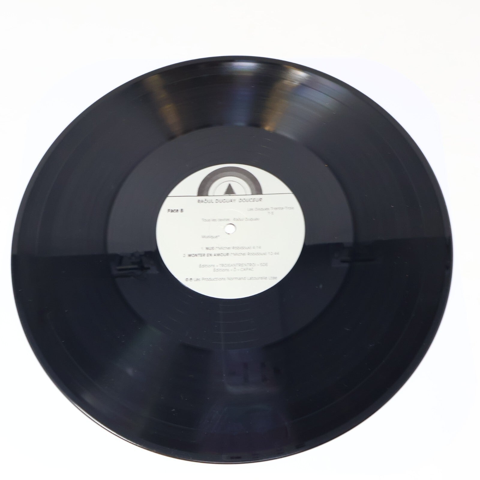 Raôul Duguay ‎Douceur Disque LP Record 1985 T-3 Québécois Trente-Trois Raoul
