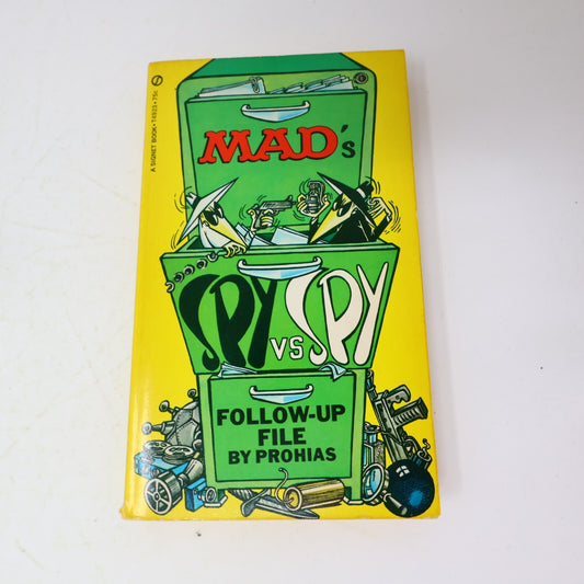 Mad's Spy vs Spy Follow-Up Files Antonio Prohias 1968 5th Print Signet Paperback