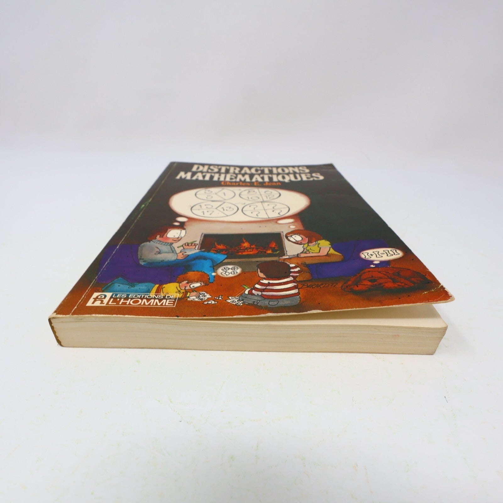 1977 Distractions Mathématiques Charles-E. Jean De L'homme Jeux Loisirs Français