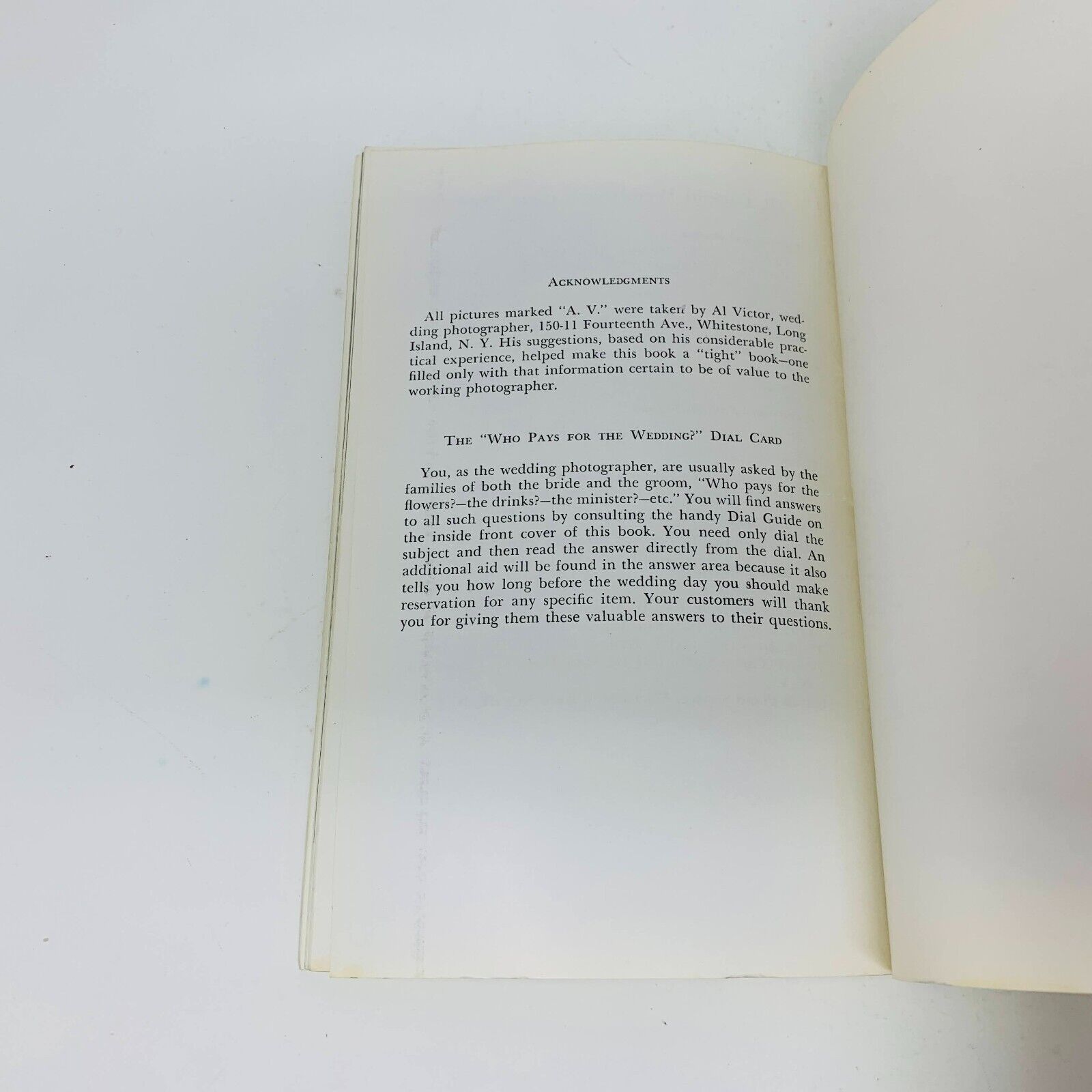 1959 Candid Wedding Photography Guide Dr Kenneth S. Tydings Modern Camera Series