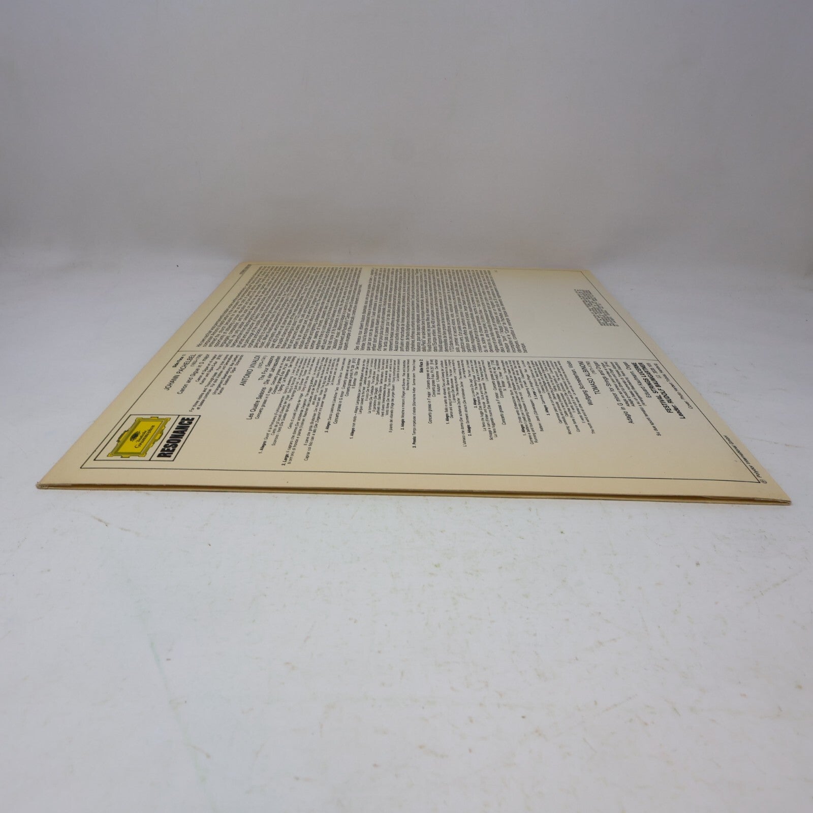 Four Seasons/Adagio/Canon & Gigue Lucerne Festival Baumgartner Record 2535 1 105