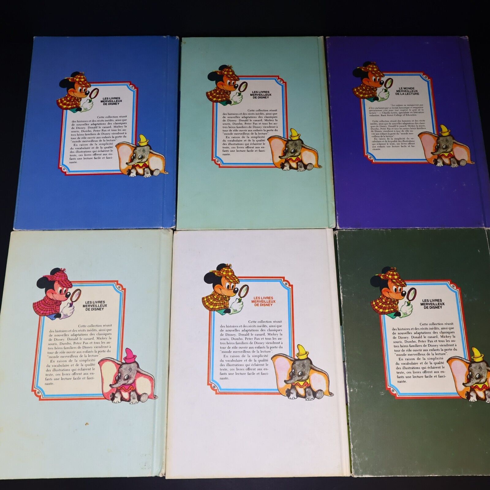 Lot 16 Livres Les Livres Merveilleux de Disney Enfants Livre Loisirs Français HC