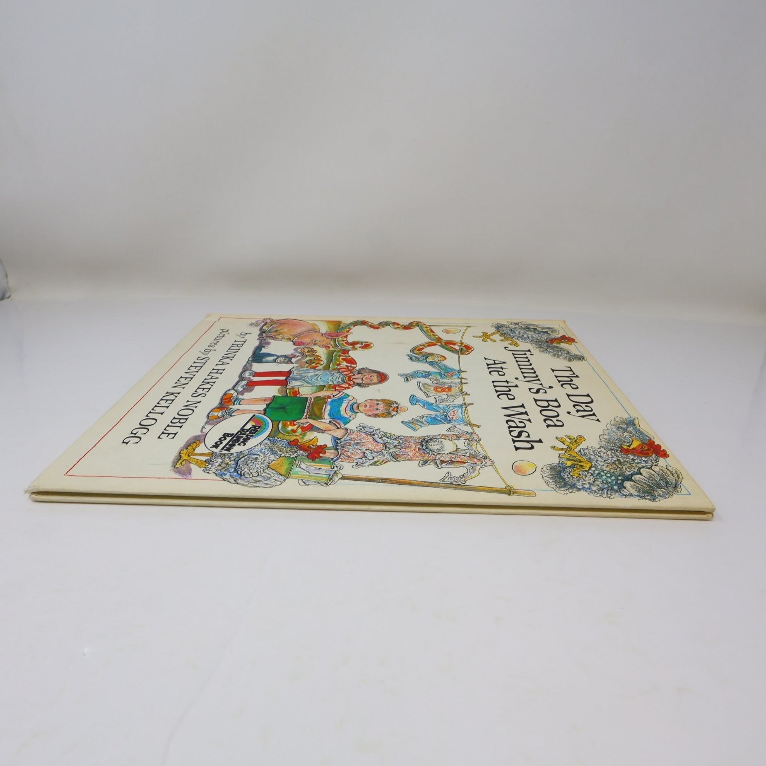 The Day Jimmy's Boa Ate the Wash Noble 1980 Illustrated Kids Book Dial Press