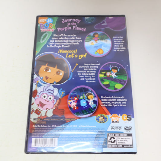 Dora the Explorer Journey to the Purple Planet Sony PS2 Factory Sealed Like New
