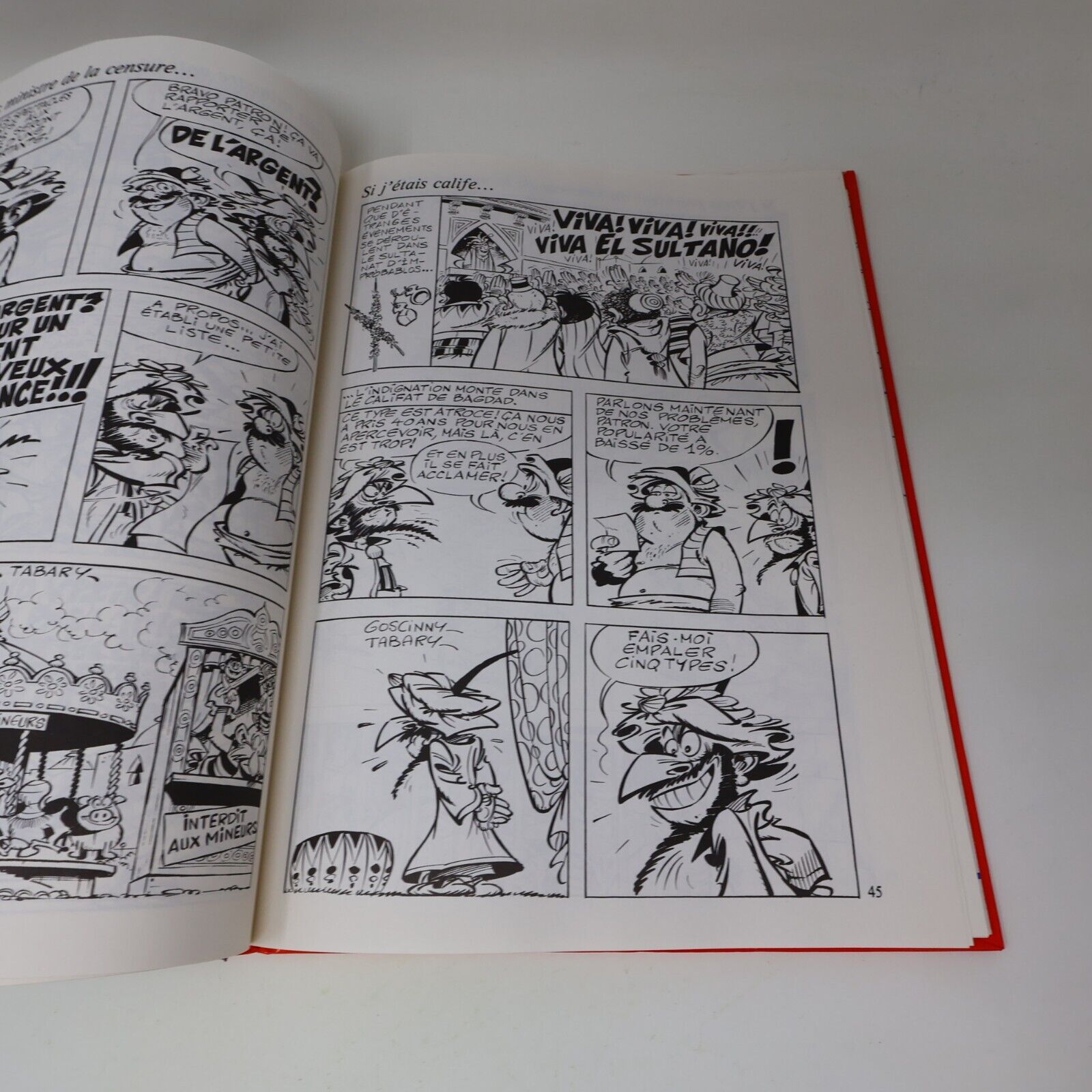 Iznogoud Goscinny L'Enfance Les Cauchemars Lot 2 Bandes dessinées Bd Français HC
