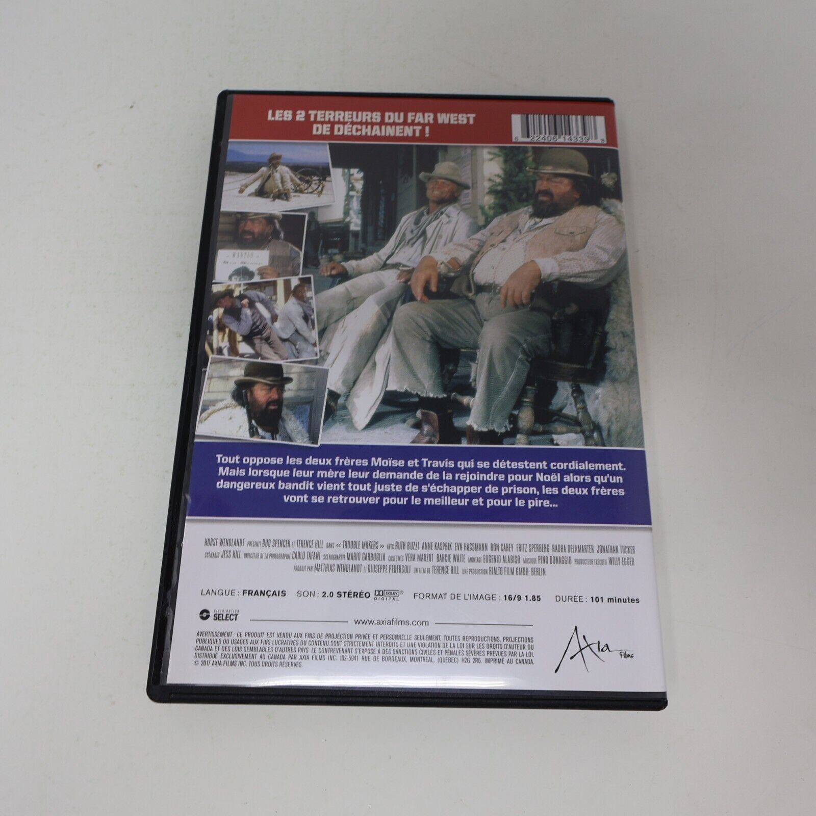 Trouble Makers Film DVD NTSC Français Region 1 Bud Spencer/Terence Hill 16:9