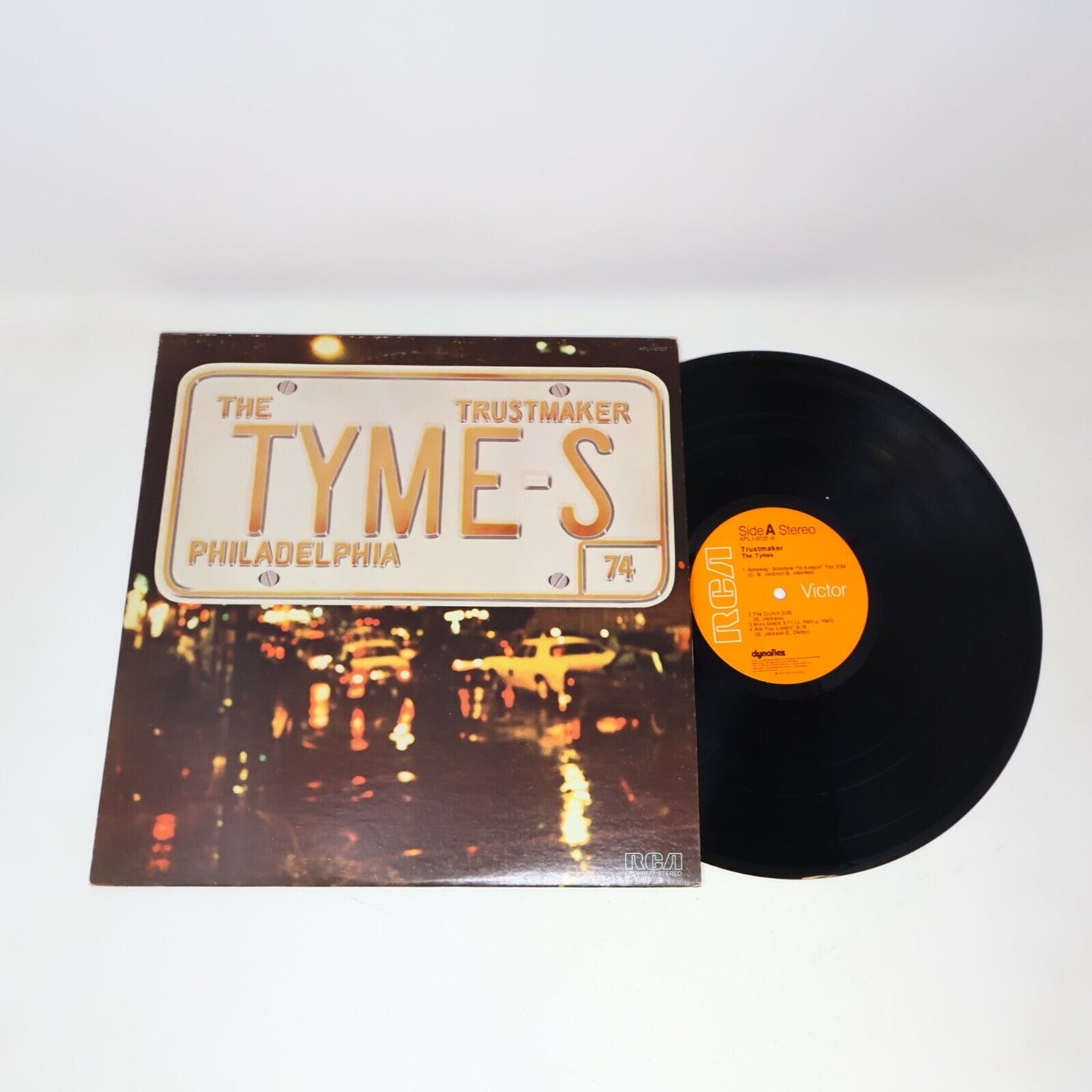 The Tymes Trustmaker LP Record Vinyl 1974 RCA Victor APL1-0727 Canada Funk Soul