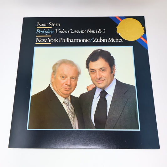 Isaac Stern Prokofiev Zubin Mehta Violin Concertos 1 & 2 Record Vinyl IM 37802