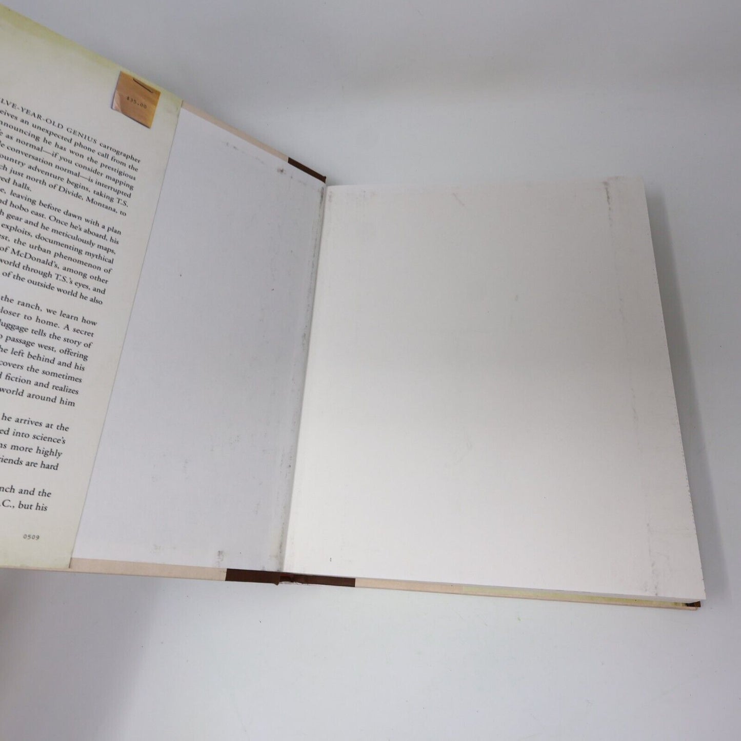 2009 The Selected Works of T. S. Spivet Reif Larsen Hamish Hamilton Hardcover HC