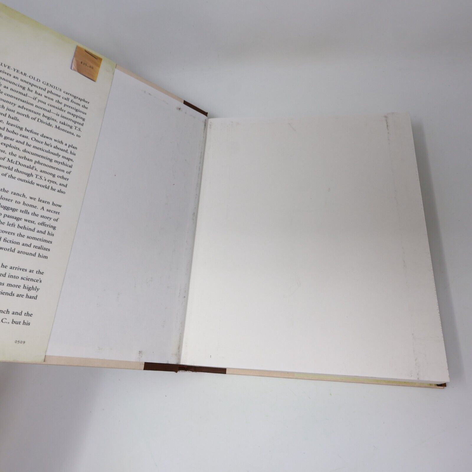 2009 The Selected Works of T. S. Spivet Reif Larsen Hamish Hamilton Hardcover HC