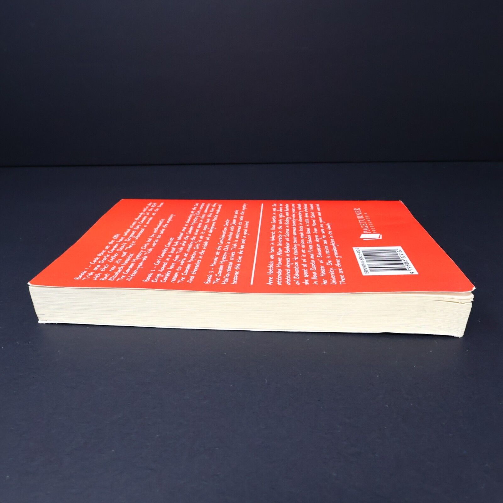 2022 Camden Mystery Club Trilogy Crime by Anne Hotchkis Signed Book PageTurner