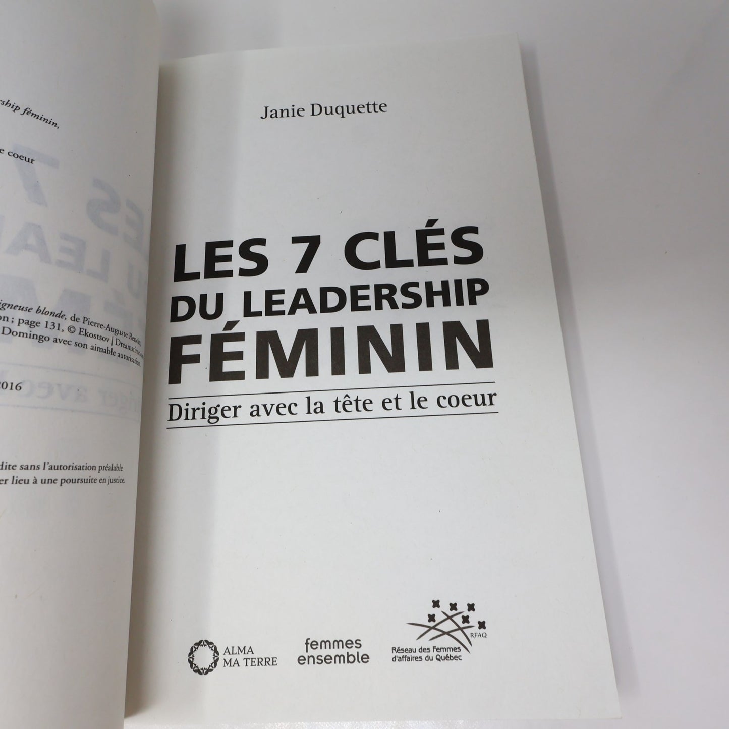 Les 7 Clés du Leadership Féminin/Et tu Oseras Sortir du Cadre Lot 2 Livres PB