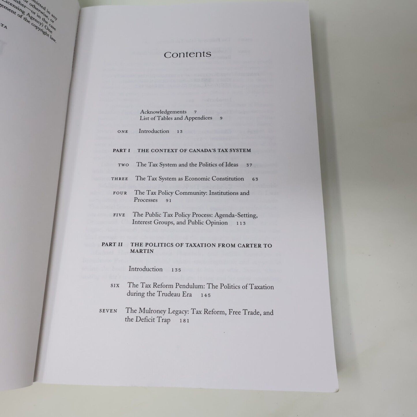 2002 The Politics of Taxation in Canada by Geoffrey E. Hale Government Broadview