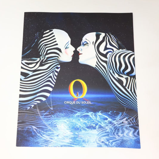 O Cirque du Soleil Show Souvenir Program Paperback PB Bellagio Las Vegas c2000s
