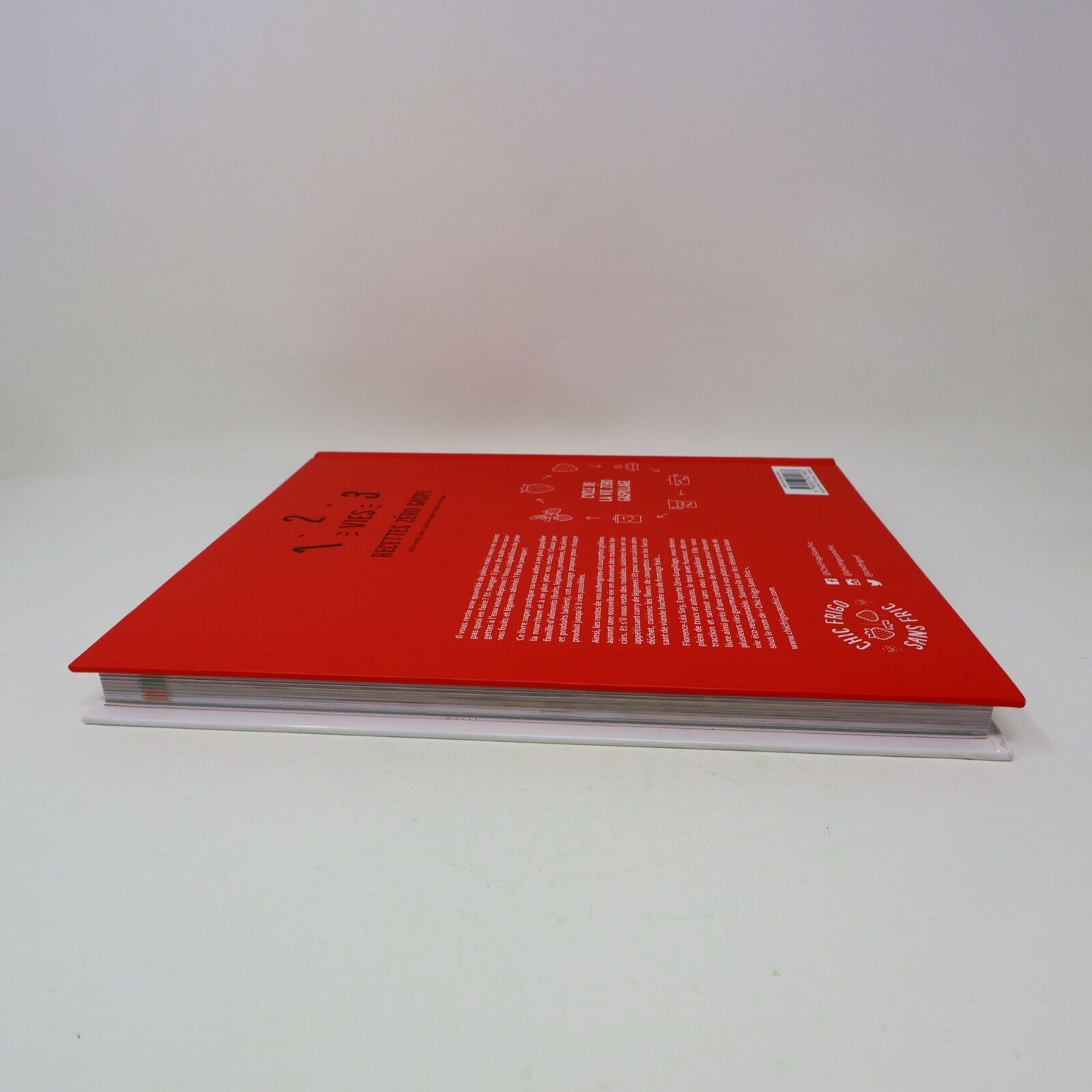 2018 1-2-3 Vies Recettes Zero Gaspi Florence-Léa Siry Cuisine Écologie Glénat HC
