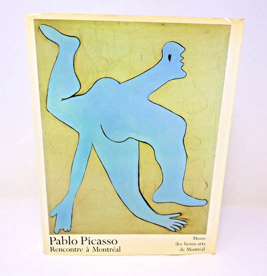 Pablo Picasso Rencontre à Montréal Art Catalogue d'Exposition 1985 HC Français