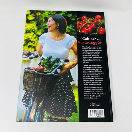 2009 Cuisinez avec Maria Loggia Livre de Recettes Cardinal Français HC 2000s