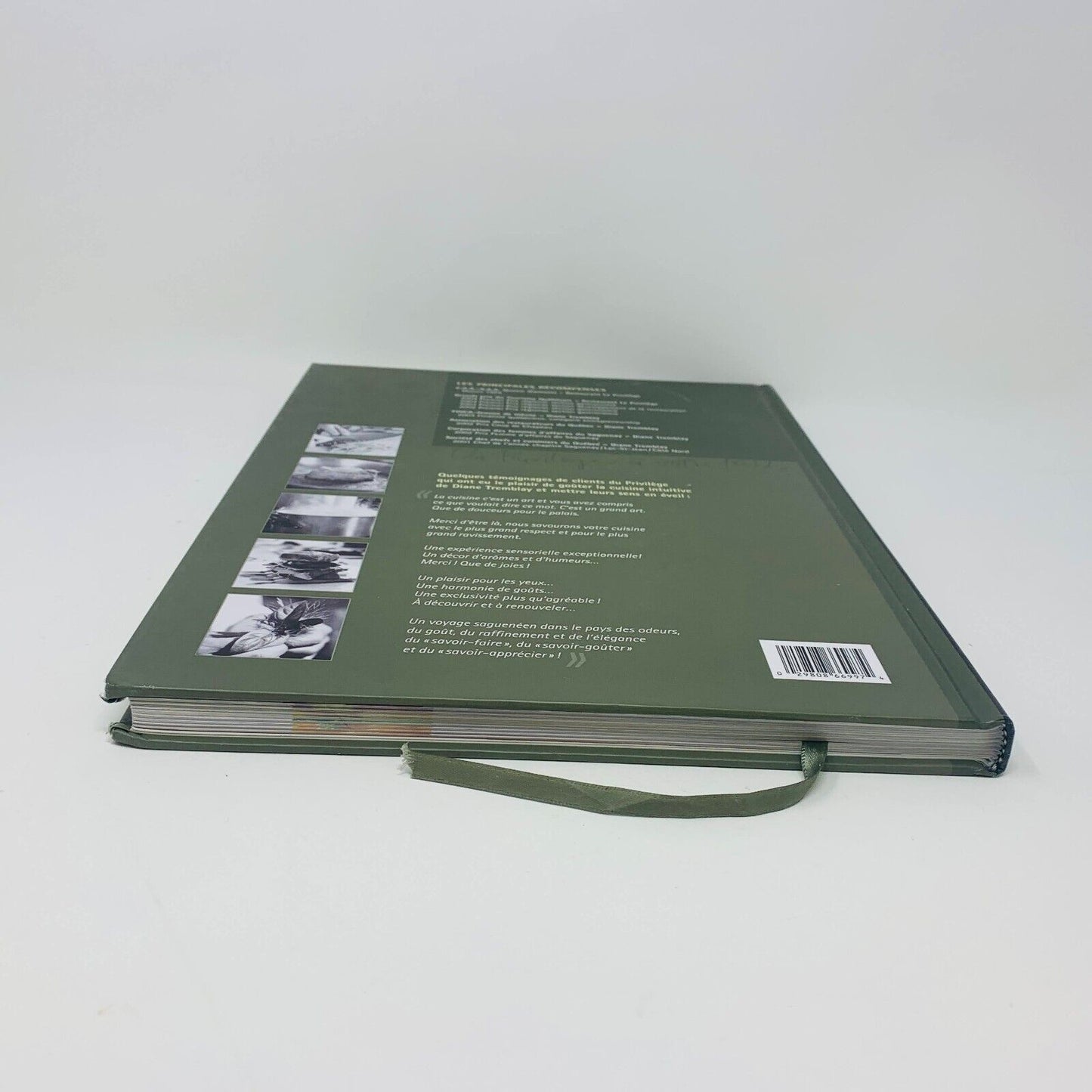 2004 Un Privilège à Votre Table Livre Cuisine Recettes Chef Diane Tremblay Signé