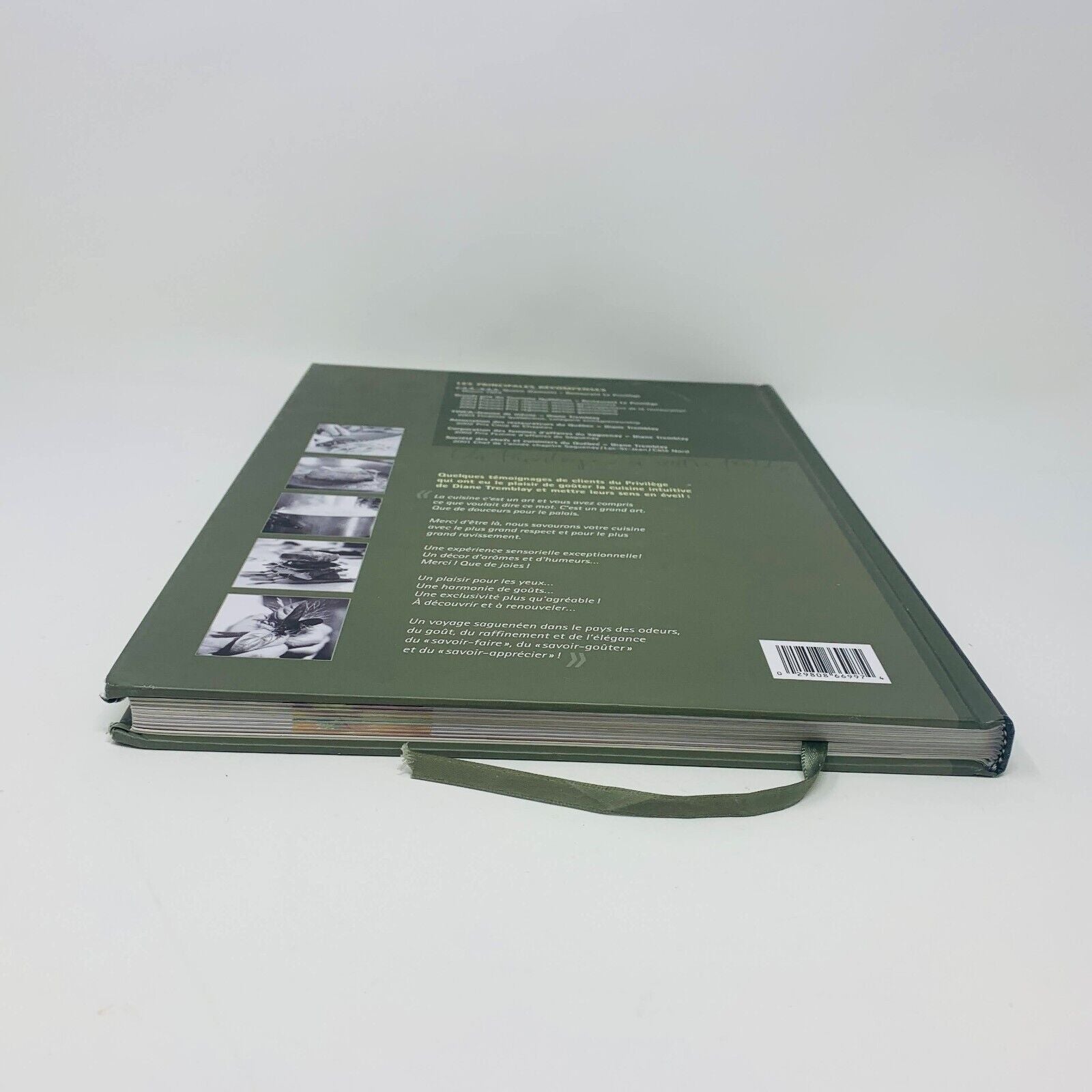2004 Un Privilège à Votre Table Livre Cuisine Recettes Chef Diane Tremblay Signé
