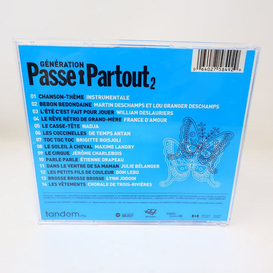 Génération Passe-Partout #2 CD 2001 France D'Amour/Martin Deschamps/Nadja Tandem