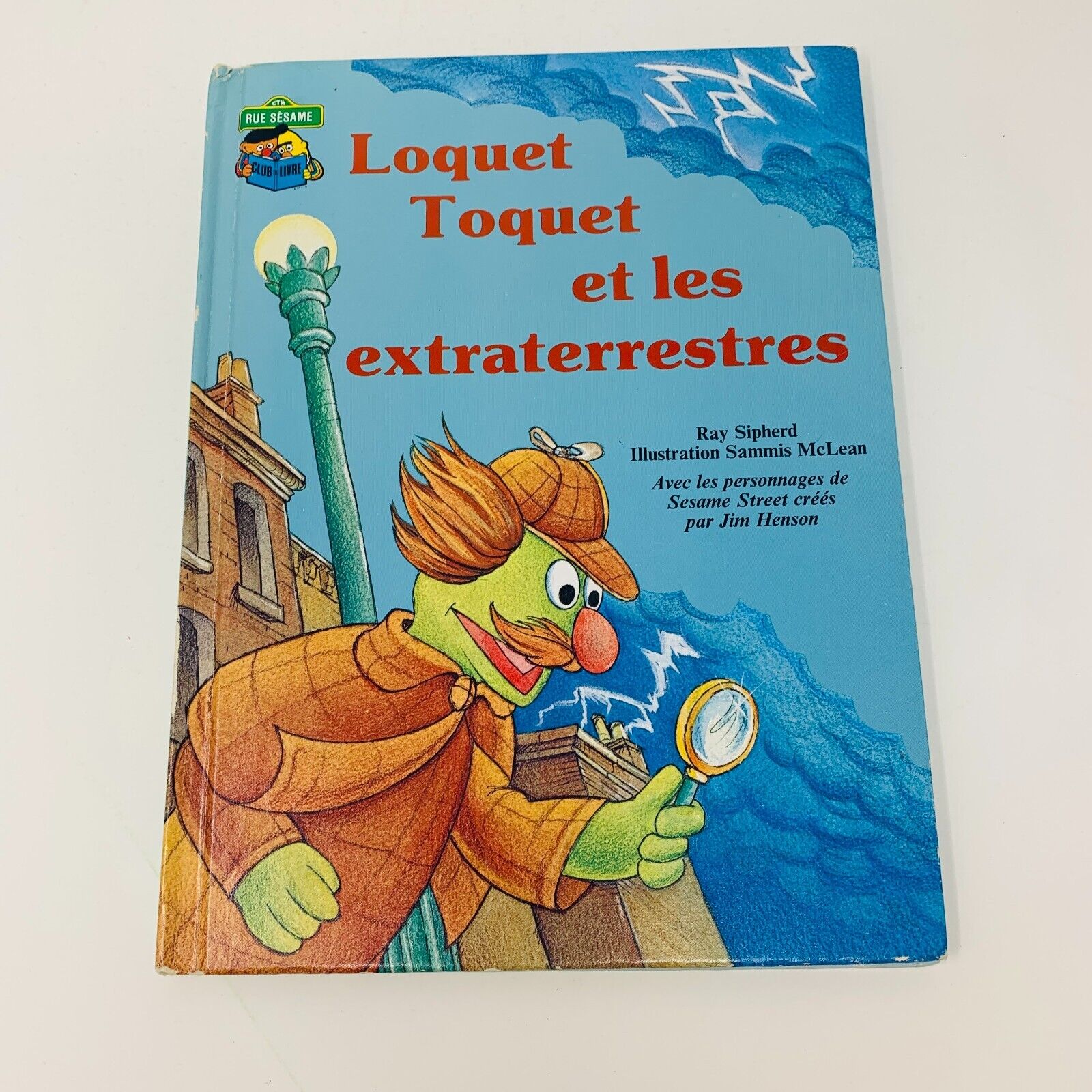 10x Club du Livre Rue Sesame Street Enfants Français French Children Lot 1980s